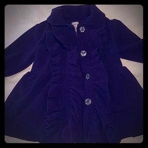 Lovely purple little girls jacket